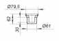 Preview: Dallmer Geruchsverschluss Orio 60 160690