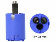 Blanco Kartusche HD mit 28mm KE, Durchmesser, blau, Hochdruck