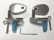 HARO Softclose classic Scharnier aus Edelstahl mit BVO-Spreizdübel, C0302H.