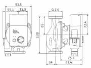 Wilo Yonos Pico plus 25/1-4 130