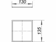 Gehäusedeckeldichtung für Dallmer Stausafe-Modelle vor Baujahr 2000