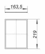 DALLMER Gehäusedeckeldichtung zu Stausafe DN 150/200 664044
