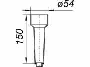 Dallmer Prüfrohr 1/2", 724847