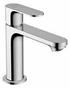 hansgrohe Einhebel-Waschtischmischer 110 Rebris S Metall Zugstangen-Ablaufgarnitur, CoolStart, verchromt