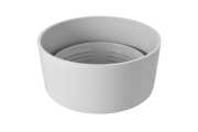 Geberit Überwurf mit Rosette weiß zu Basin bei Aufputzspülkasten, d60 x R1/8.