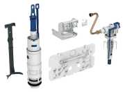 Geberit Umbauset für 2-Mengen-Spülung mit Typ 383 Füllventil für Geberit UP-Spülkästen Typ 110.800 (Baujahr 1988–1997)