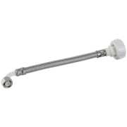 Geberit Panzerschlauch, Verbindung 90G Mutter 3/8" für Füllventil