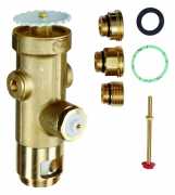 Grohe/DAL Druckspüler WC Austauscharmatur DN20 für Niederdruck, ohne Vorabsperrung und ohne Durchspülbogen.