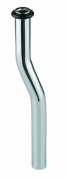Grohe Urinal-Spülrohr 200mm lang, gekröpft 20mm, verchromt für Urinal-Druckspüler