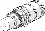 Hansa Thermostat-Regeleinheit Hansatempra/-cube für das vertauschen von Kalt-/Warmwasseranschluss