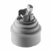 Hansa Steuerpatrone Eco-Top ø 4.8 mit keramischen Dichtscheiben zur Wassermengen- und Temperatureinstellung.