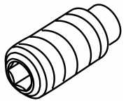 Ideal Standard Gewindestift M5 x 10 SW2,5