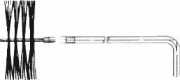 Buderus Bürstensatz G115 bestehend aus 2 Bürsten mit Bürstenstange.