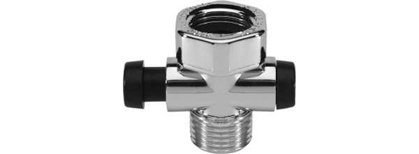 Duschstop verchromt 1/2"