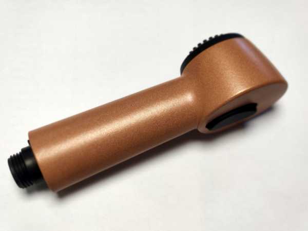 Blanco Brausekopf Elipso-S II HD komplett in Farbe cognac, Silgranit Look, Hochdruck