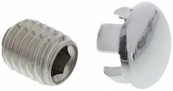 Blanco Zubehör und Ersatzteil Schraube SW 2,5 mm + Farbkappe in Chrom