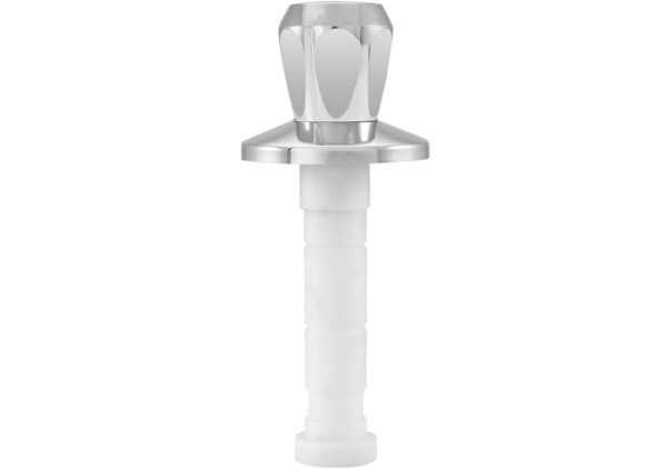Sichtteile als Fertigset für Unterputzventile mit kurzer Spindel, wie zum Beispiel von Grohe, inkl Verlängerung.bestehend aus Spindel, Rosette und Griff Länge 50 - 140 mm, ablängbar