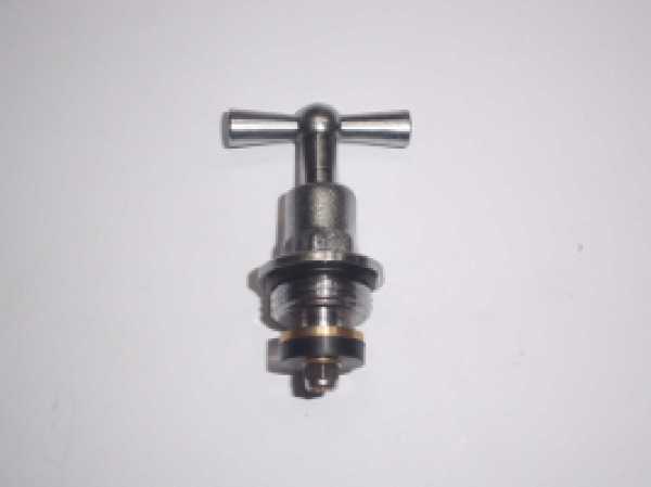 Schlösser Knebel-Oberteil matt chrom 1" mit O-Ring