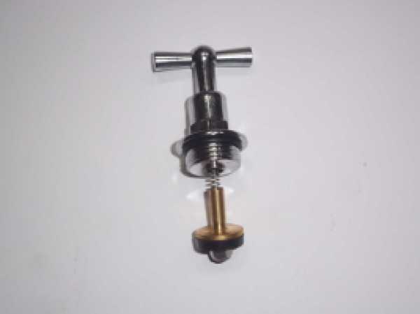 Knebel-Oberteil verchromt 3/4"