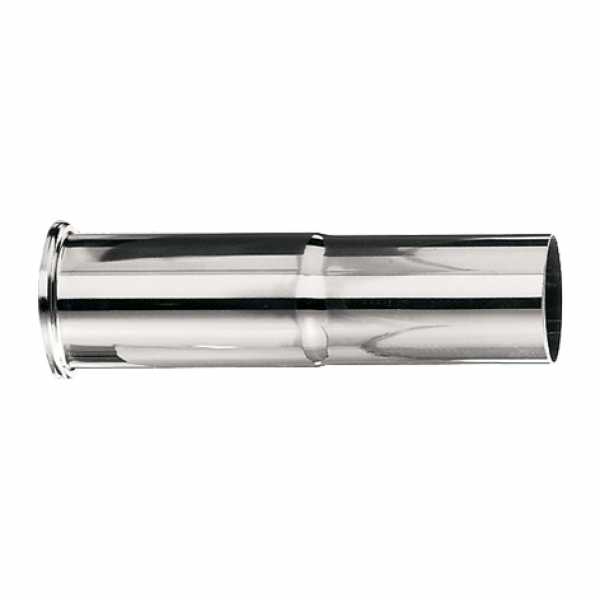 Verlängerungsrohr 130 mm zur schnellen und stabilen Verlängerung von Sifon-Rohren DN32, 11/4", chrom.