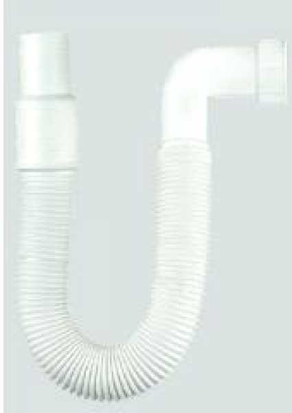 Flexibler Ablaufschlauch mit 90° Bogen 11/2", DN40/50