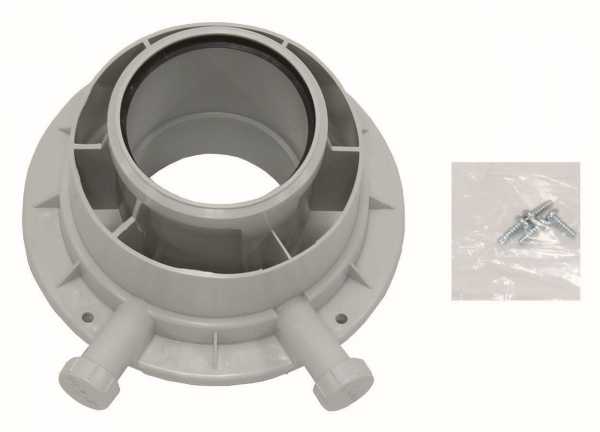VAILLANT Geräteanschlussstück für Luft-/Abgasführung, PP, 60/100 auf 80/125 mm, für Brennwert-Wandgeräte ecoTEC/2 bis 27 kW