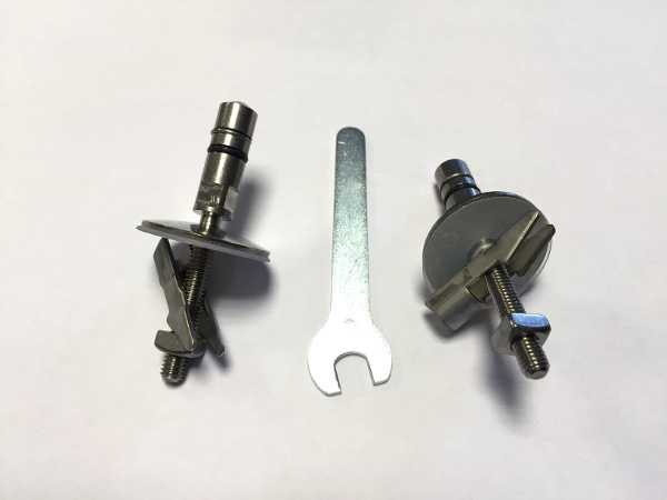 HARO Softclose Edelstahlscharnier classic mit BVO-Klappdübel, C1202G