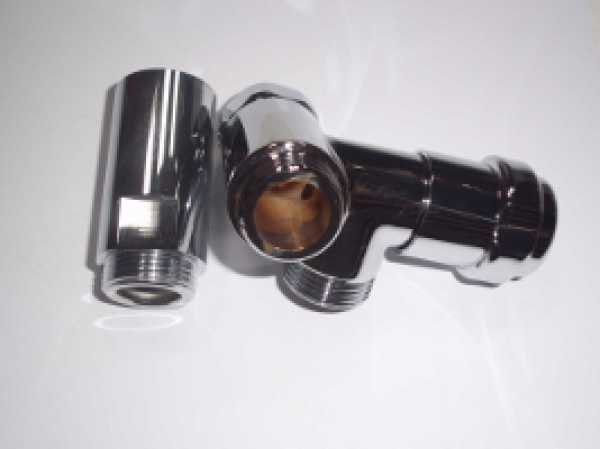 Grohe WAS Batterie-Ventil DN20 verchromt für Montage zwischen Wandarmaturen 1/2"