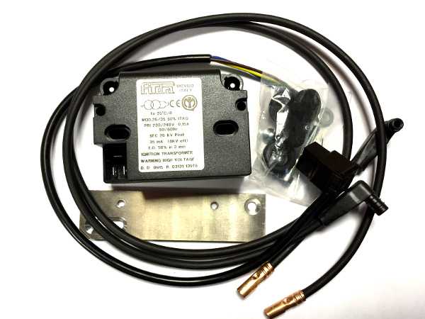 Giersch Umrüstsatz auf elektronischen Zündtrafo für R-Brenner komplett.