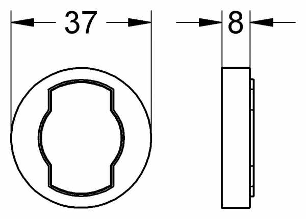 Grohe Ausgleichsscheibe 48051000