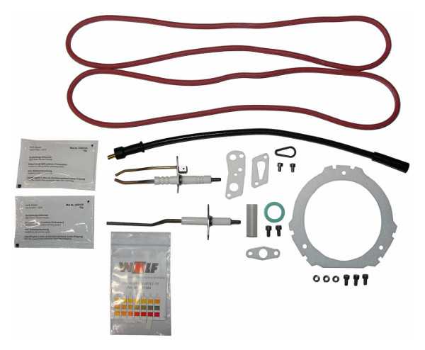 Wolf Wartungsset für ein Wartung an einer Gasbrennwert-Therm vom Typ CGB 35 und CGB 50.