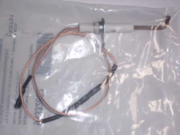 DeDietrich Zündelektrode mit Kabel und Widerstand