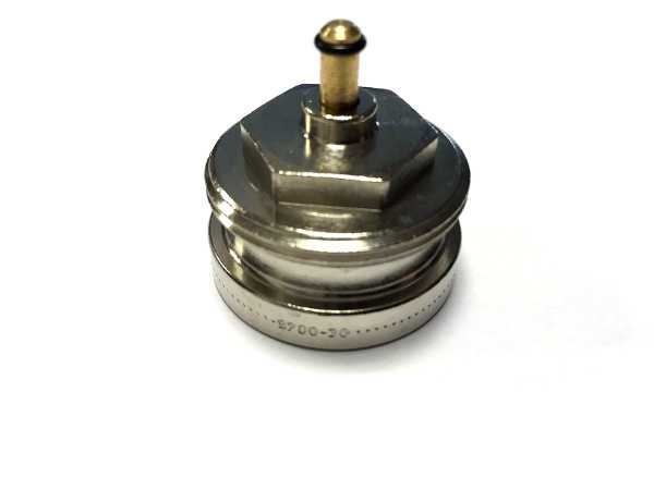 HEIMEIER Anschluß für Heru Thermostat-Ventile, für die Montage aller Heimeier Thermostat-Köpfe auf Thermostat-Ventilunterteile.