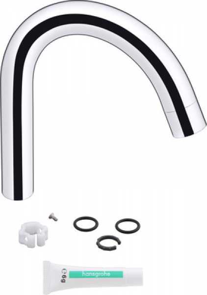 Hansgrohe-Auslauf zu Mediano, Ecos, Focus S, Talis, Talis S, Talis Fino, Talis C, Axor Terrano, Axor Uno, Logis, Logis Classic, Logis M32