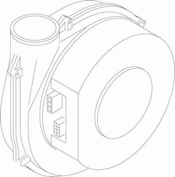 Buderus Gebläse 230V zu GB112-11, GB112-19, GB112-23K, GB112-24, GB112-24 T25, GB112-29, GB112-43