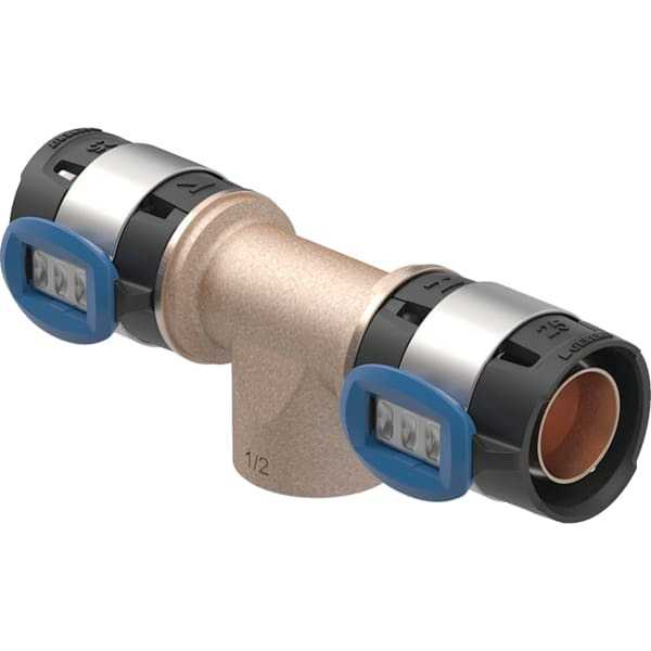 Geberit FlowFit t-Stück mit Innengewinde