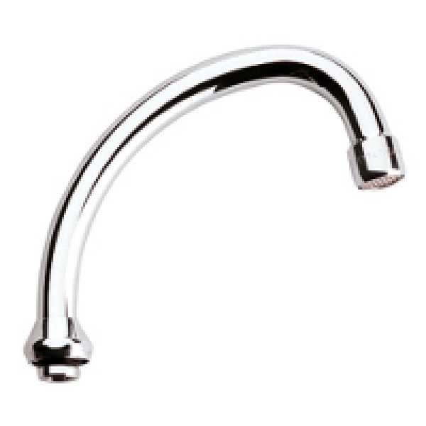 Grohe Rohrauslauf 140mm chrom ohne Anschlagring