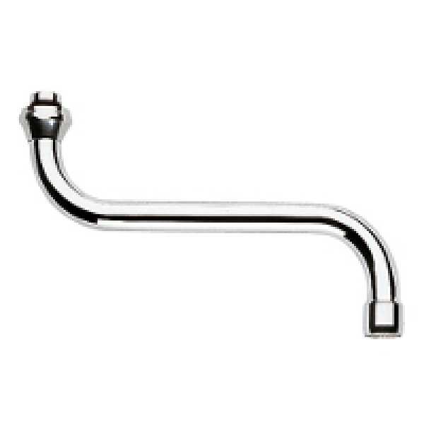 Grohe S-Auslauf 400mm Ausladung chrom