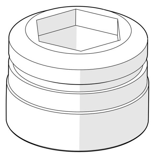 Hansa Abtropfring/Montagering für Luftsprudler
