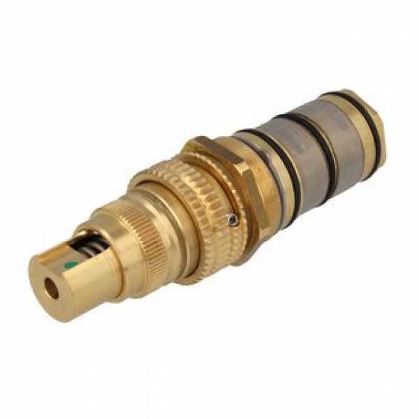 Komplette Hansa Temperaturregeleinheit mit Absperrung für Unterputz-Thermostat 1/2" zu HansaVarox