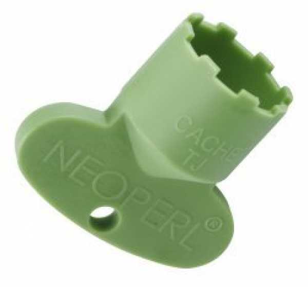Neoperl Serviceschlüssel Cache, grün TJ/M18,5x1