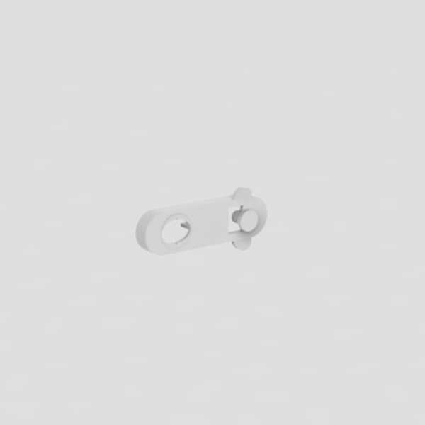 Sanit Riegel für Unterputz Spülkasten. Für WC Element 995C mit kleiner Revisionsöffnung.