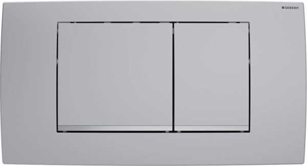 Geberit Betätigungsplatte Twinline30 mattchrom/chrom 115899KN1