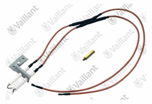 Vaillant Elektrode (Zündung) inkl. Kabel für VC 104, VC 194,  VC 204, VC 254