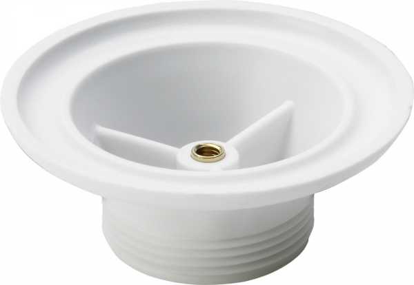 Viega Ventilunterteil 1 1/2" in Kunststoff weiß